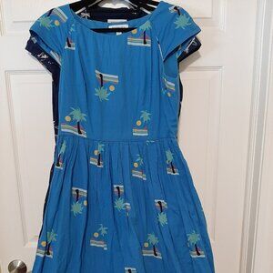 Emily and Fin Claudia sunset dress, size large